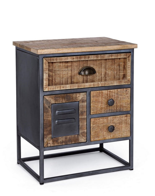 Nachttisch mit 4 schubladen Rupert Natürlich