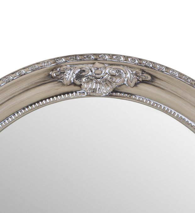 Dekospiegel Dakota Round Bleached Beige (1)