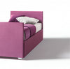 Tagesbett ausziehbar aus Stoff Bambiso Rosa (4)