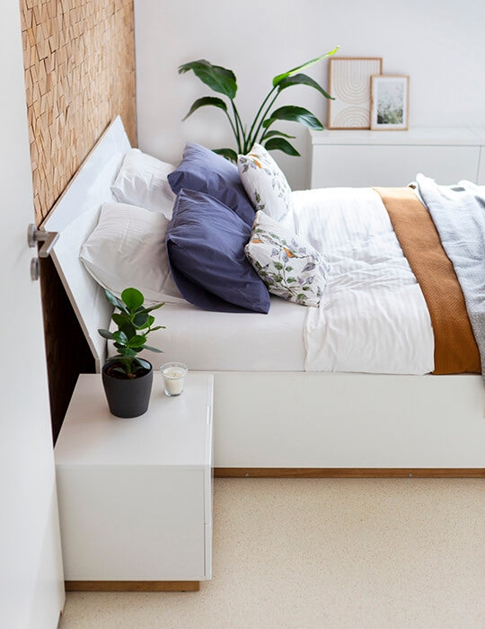 Bett mit Stauraum Futura 13 Weiß, 180 x 200 cm (4)