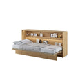 Wandklappbett Funktionsbett inkl. Lattenrost, Bed Concept Orizzontale Eiche, 200 x 90 cm (2)