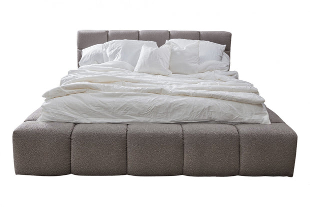 Polsterbett mit Stauraum, aus Stoff, Baloo Cappuccino (1)