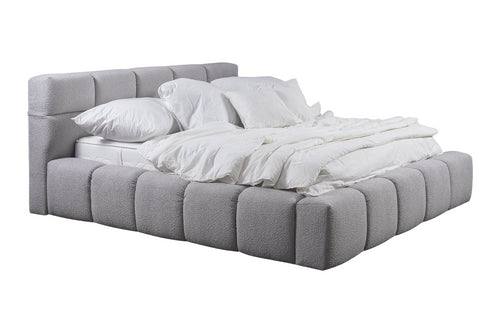 Polsterbett mit Stauraum, aus Stoff, Baloo Grau & MZRPL-BED-BALOO-LUX-III-GAS-LIFT-BALOO2085