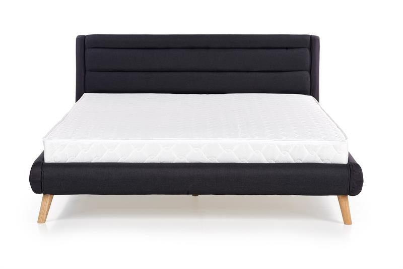 Polsterbett mit Stoff Elance Grau (2)