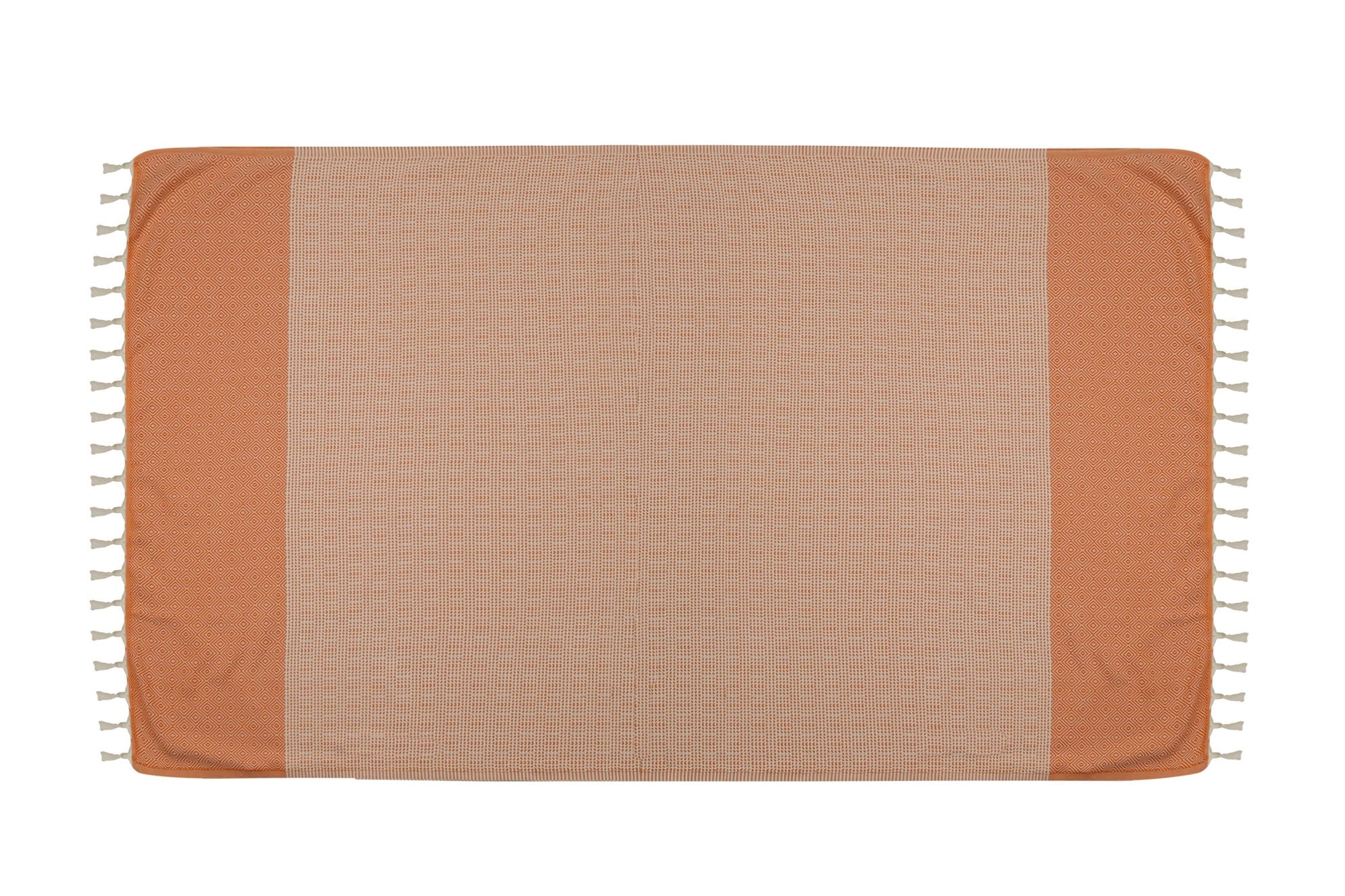 Badetuch Spa Baumwolle Diamond Orange, 100 x 180 cm (1)