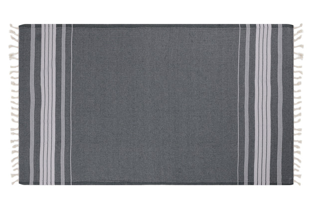 Badetuch Spa Baumwolle Luis Grau, 90 x 170 cm (2)