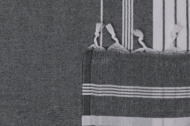 Badetuch Spa Baumwolle Luis Grau, 90 x 170 cm (6)