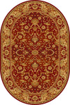 Teppich Wilton Rejent Ruby Oval Burgund