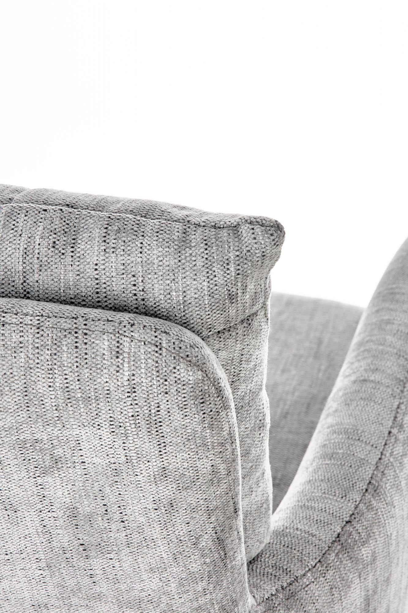 Bürostuhl mit Stoff Florante Grau (10)