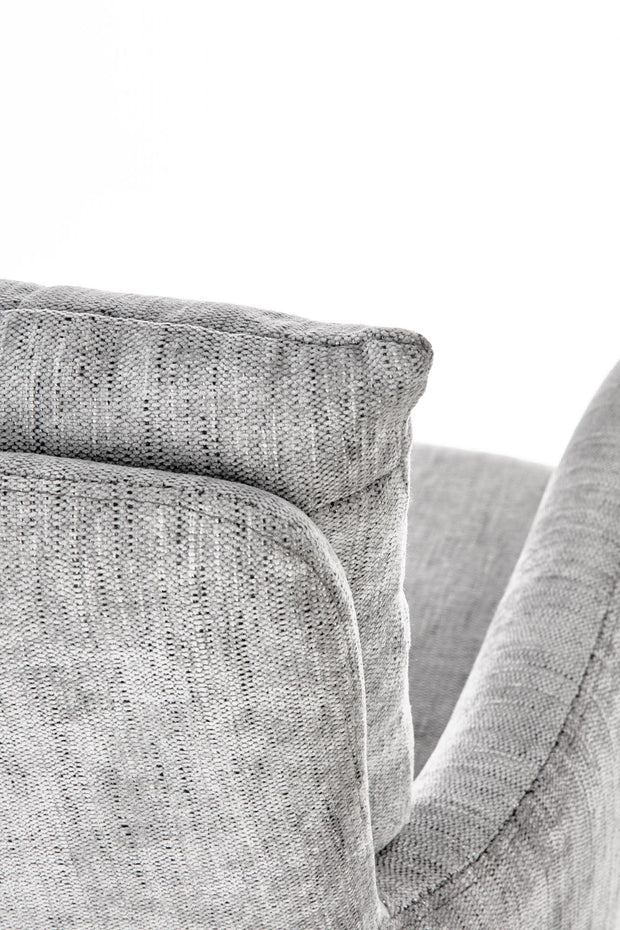 Bürostuhl mit Stoff Florante Grau (10)