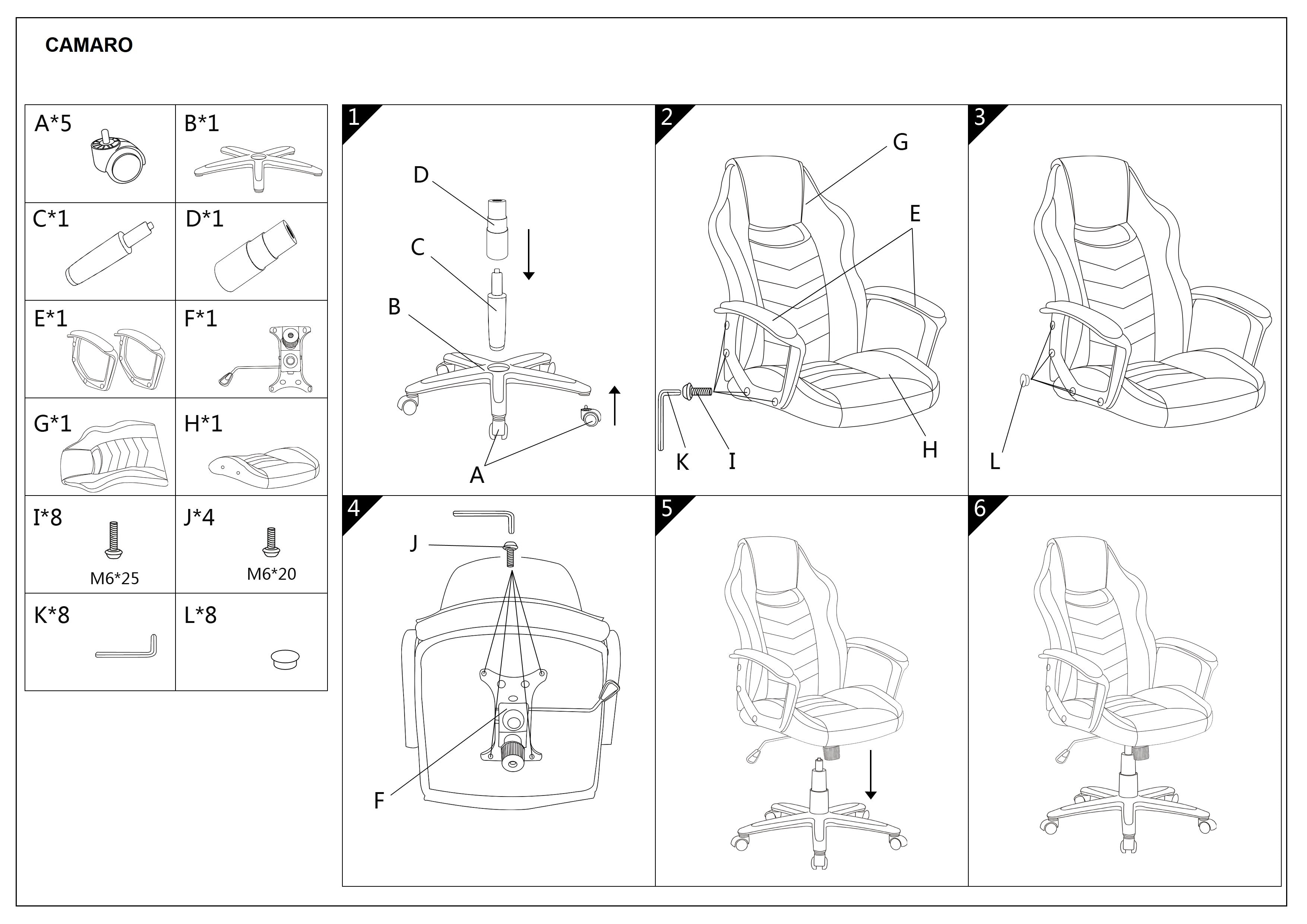 Gaming Stuhl mit Stoff Camira Blau (1)