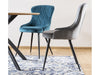 Esszimmerstuhl mit Samtstoff Lester Türkis (2)