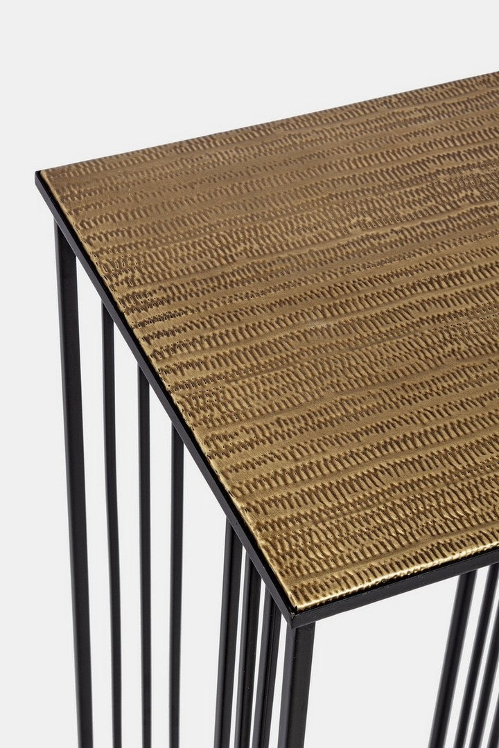 Beistelltisch 2er Set Elvin High Gold (5)