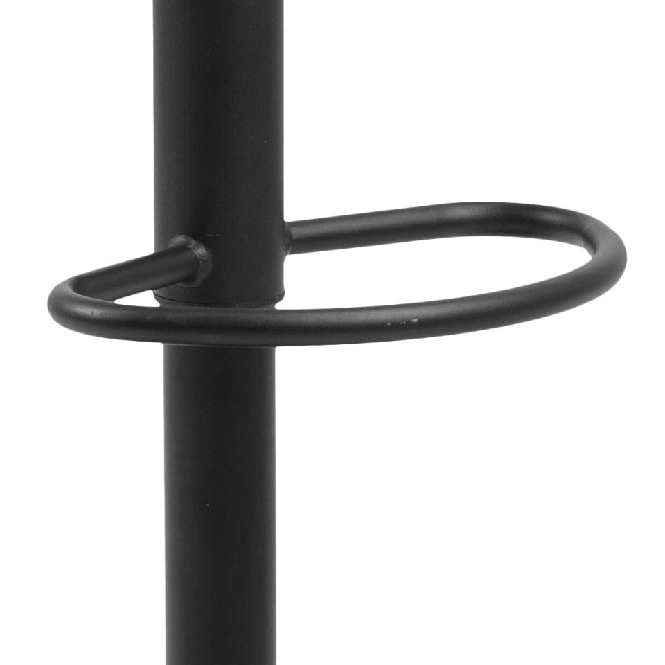 2er-Set Barhocker mit Samtstoff Finch Grau (4)