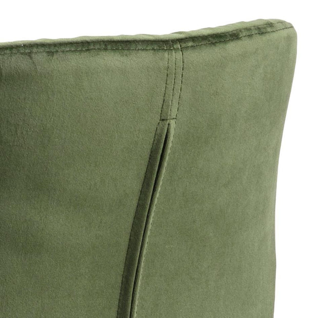 Esszimmerstuhl 2er Set mit Samtstoff Batilda A-1 Capitone Grün (5)