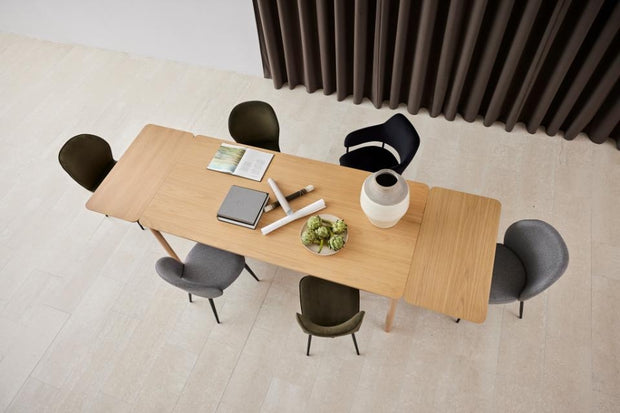 Esszimmerstuhl 2er Set mit Stoff Patricia Grau (2)