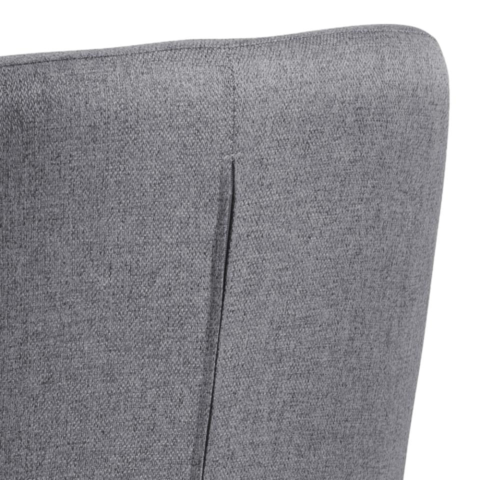 Esszimmerstuhl 2er Set mit Stoff Patricia Grau (5)