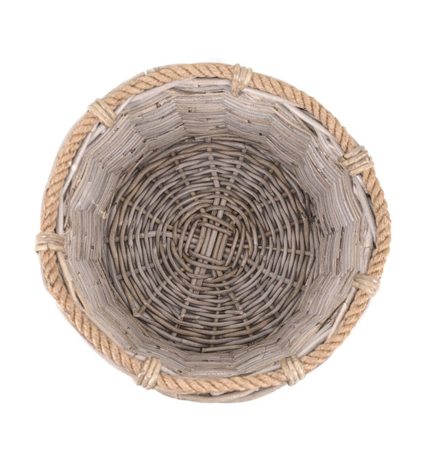 Aufbewahrungskorb 3er Set Basketry Natürlich (4)