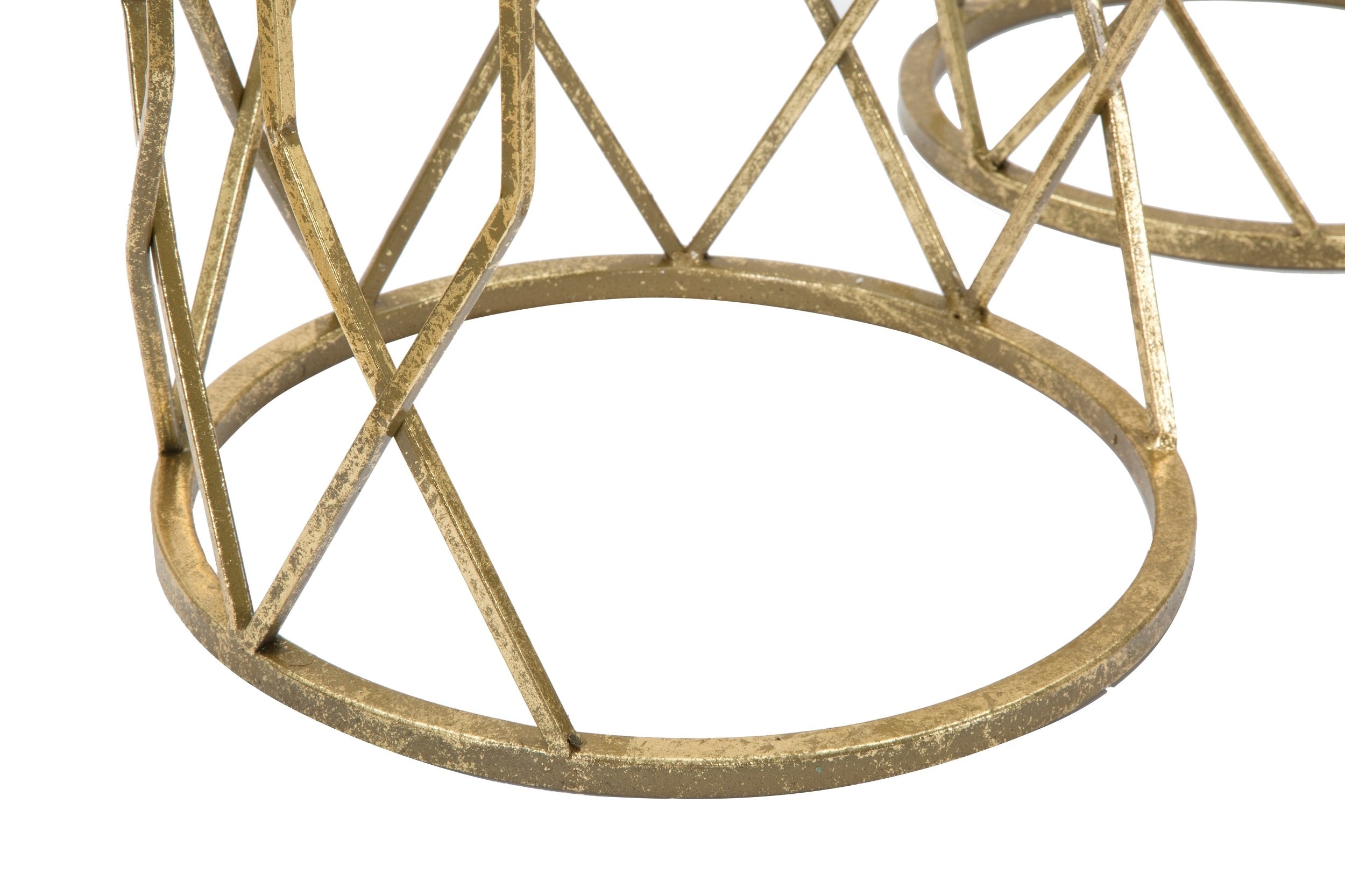 Beistelltisch 3er Set Tunisi Gold (6)