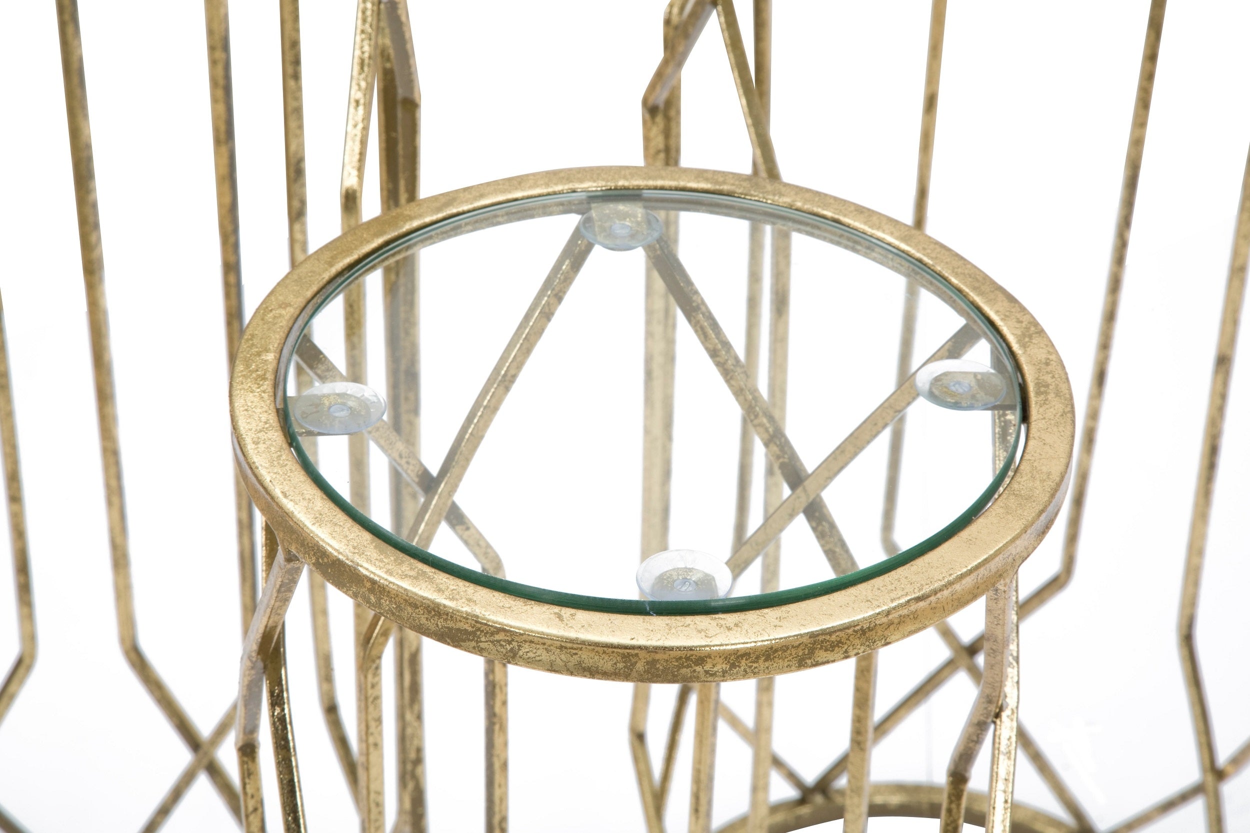 Beistelltisch 3er Set Tunisi Gold (4)