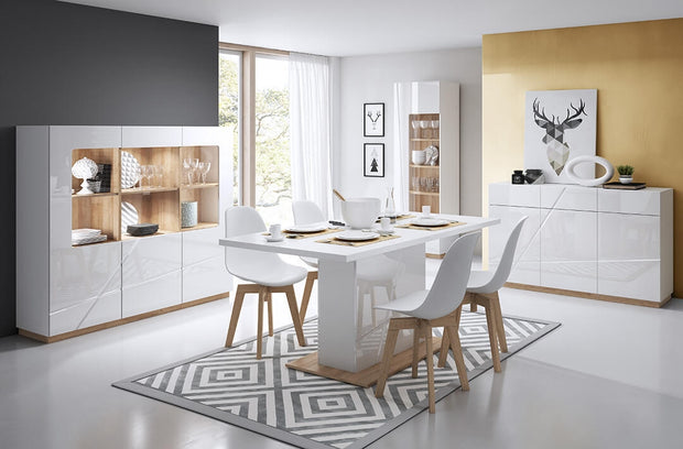 Esstisch Ausziehbarer Futura 10 Weiß (3)