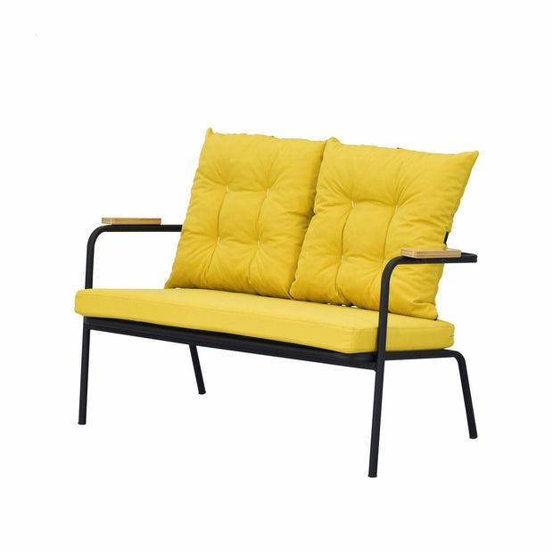 Lounge Set 4-Sitzer Beymen Gelb (4)