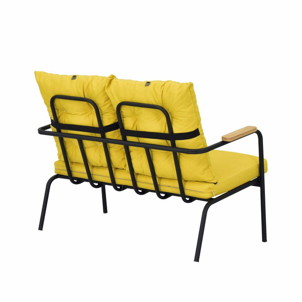 Lounge Set 4-Sitzer Beymen Gelb (5)