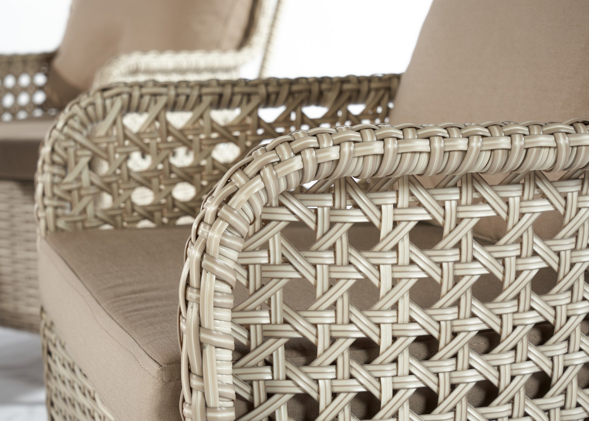 Lounge Set 4-Sitzer Cenova Cappuccino (2)