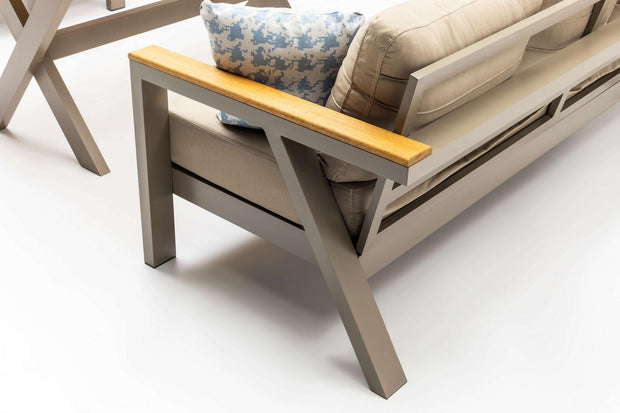 Lounge Set 7-Sitzer Daisy Cappuccino (3)