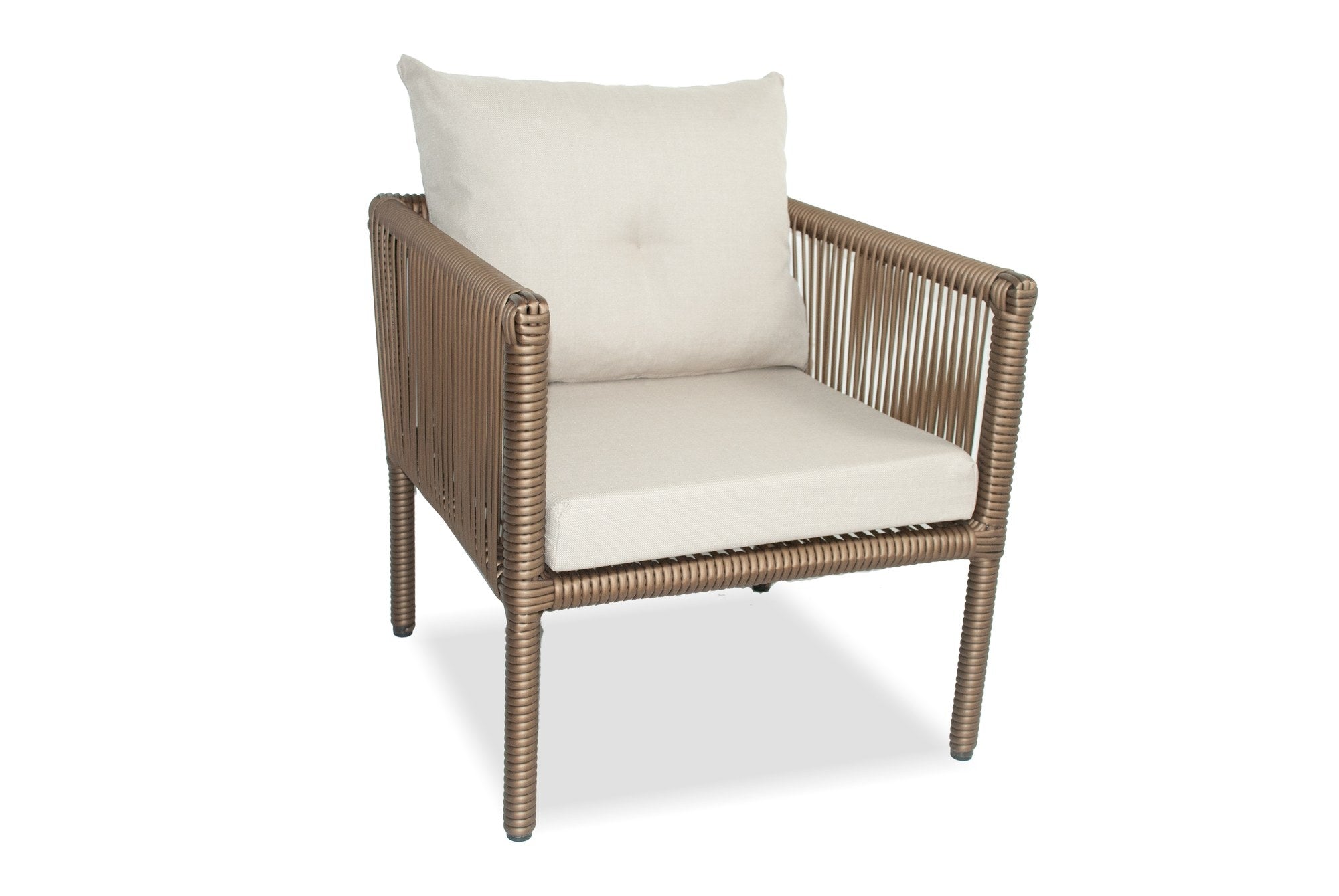 Lounge Set 4-Sitzer Shangai 4 Braun (2)