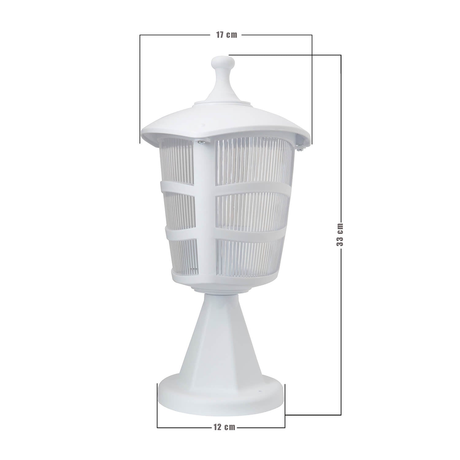 Sockelleuchte Ucgen Setustu Weiß (3)