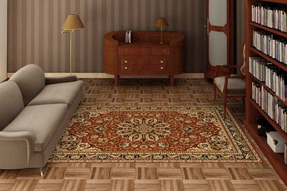 Teppich Wilton Topaz Rost (1)