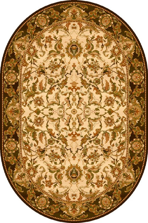 Teppich Wilton Starosta Sahara Oval Beige