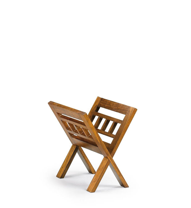 Zeitungsständer Star Nussbaum