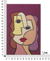 Leinwandbild Faces New B Mehrfarben, 60 x 90 cm (5)