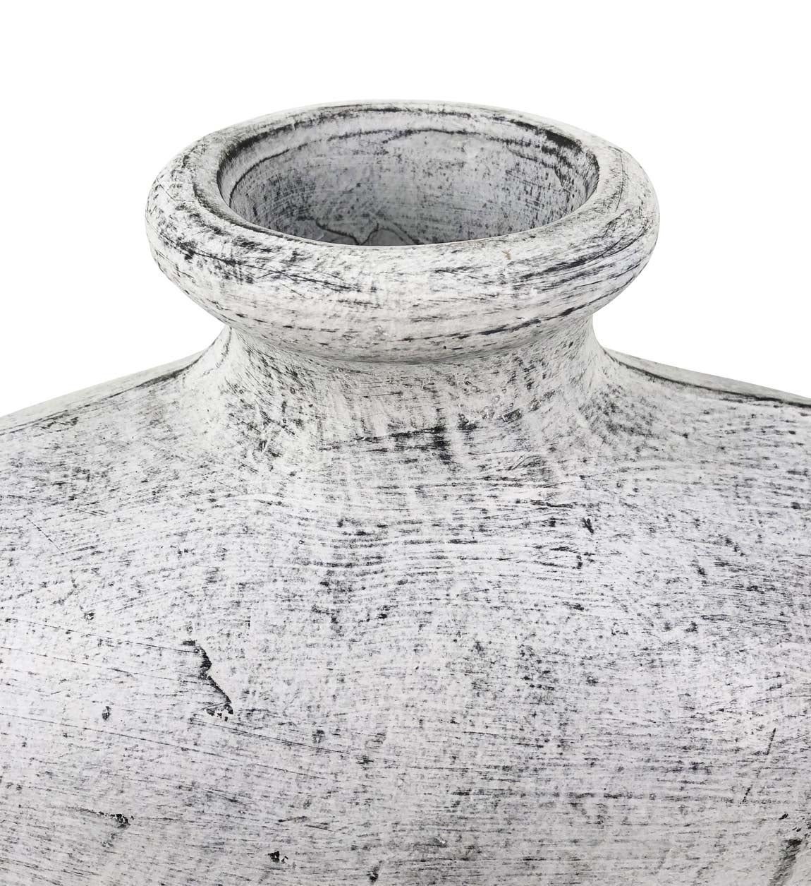 Vase Bleached Pundak Grau (4)